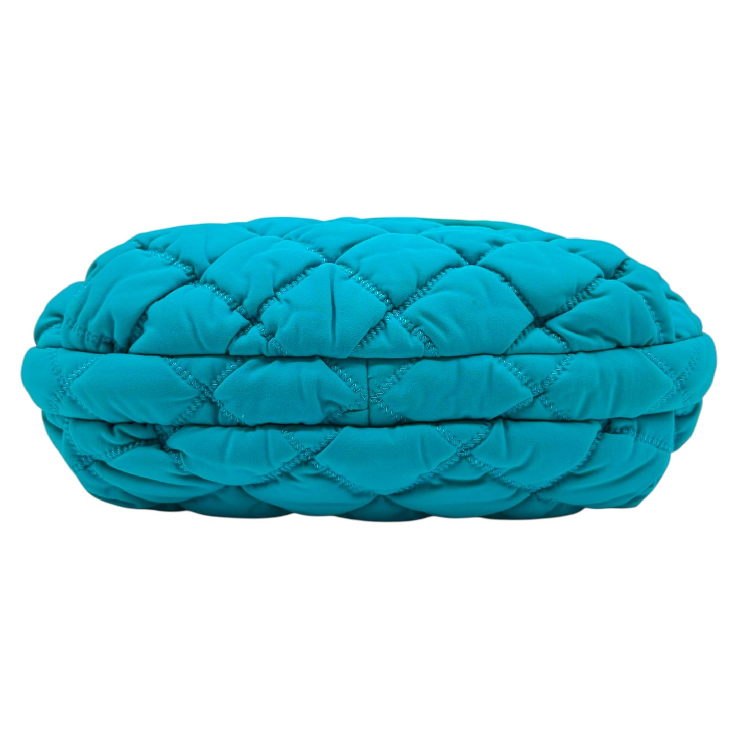 Chanel Turquoise Bubble Quilted Shoulder Bag 2008-09