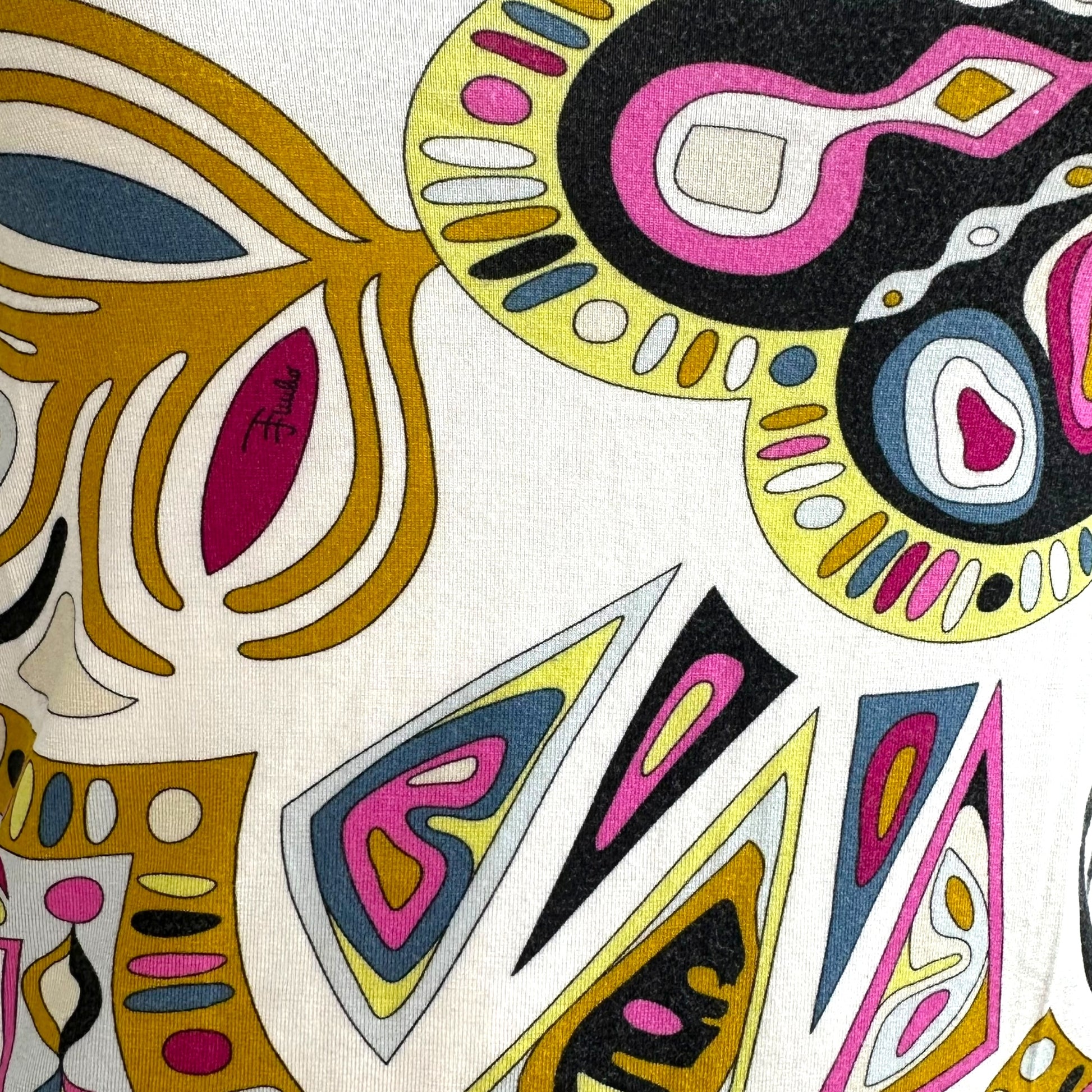 Emilio Pucci Multicolor Floral Print Tank Top - Outfit Repeater