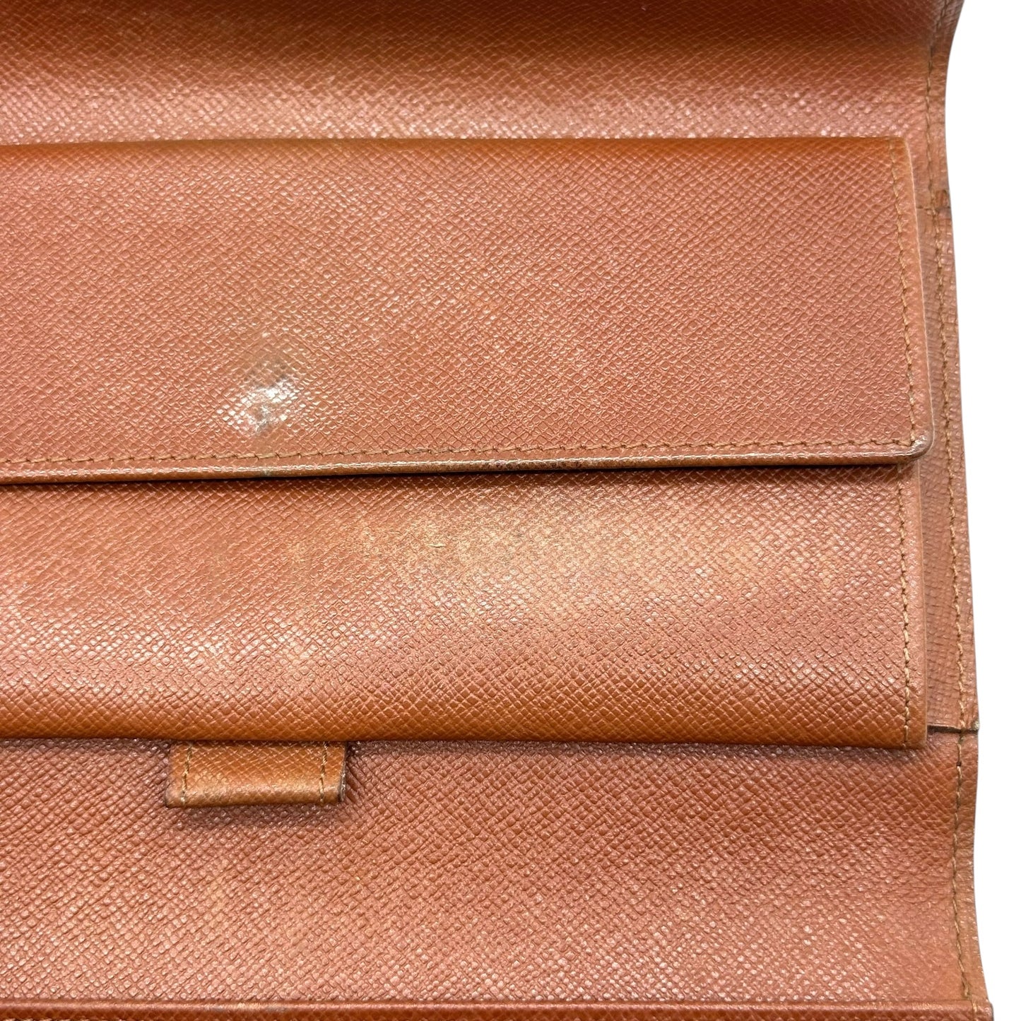 Louis Vuitton Classic Monogram Sarah Snap Long Wallet