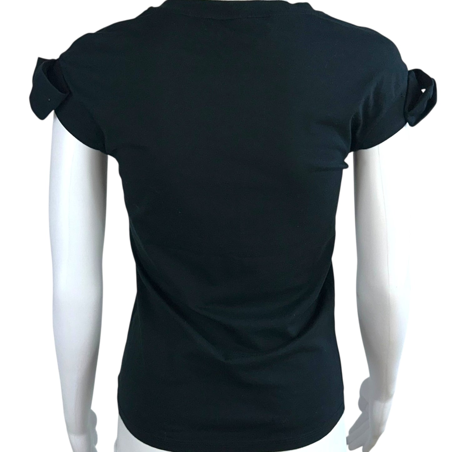 Yves Saint Laurent Spring 2009 Black & White Logo T-Shirt - Outfit Repeater