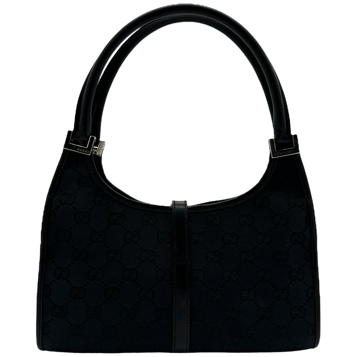 Gucci Black Monogram Mini Jackie Bag