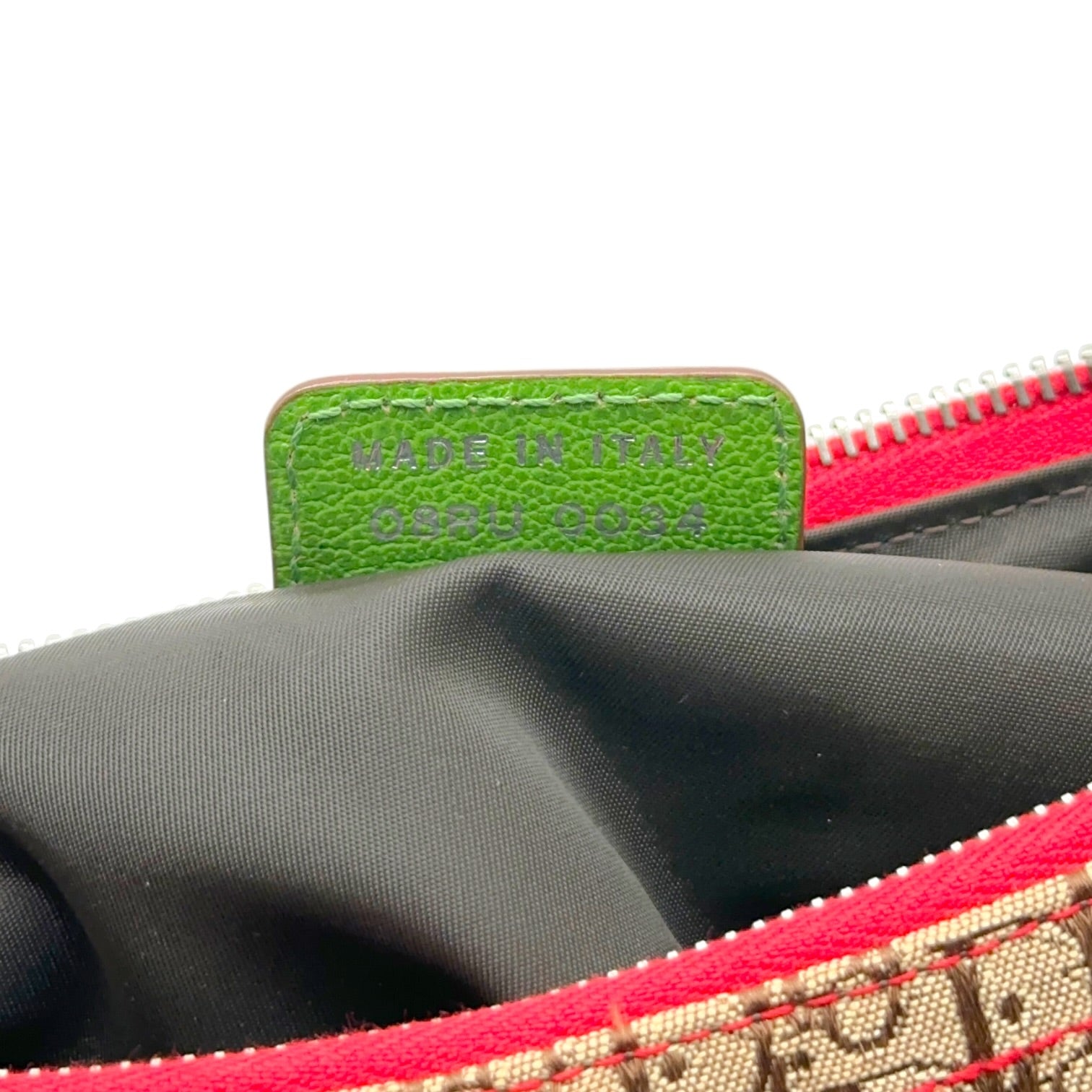 Christian Dior Crossbody Saddle Bag Rasta Monogram