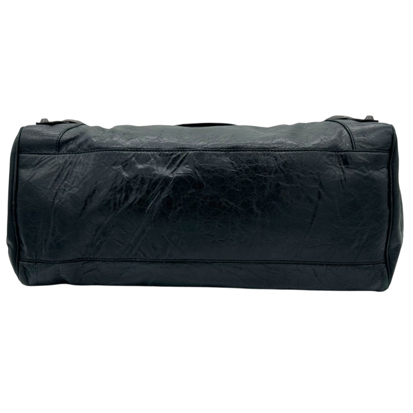 Balenciaga Black Leather City Bag - Outfit Repeater