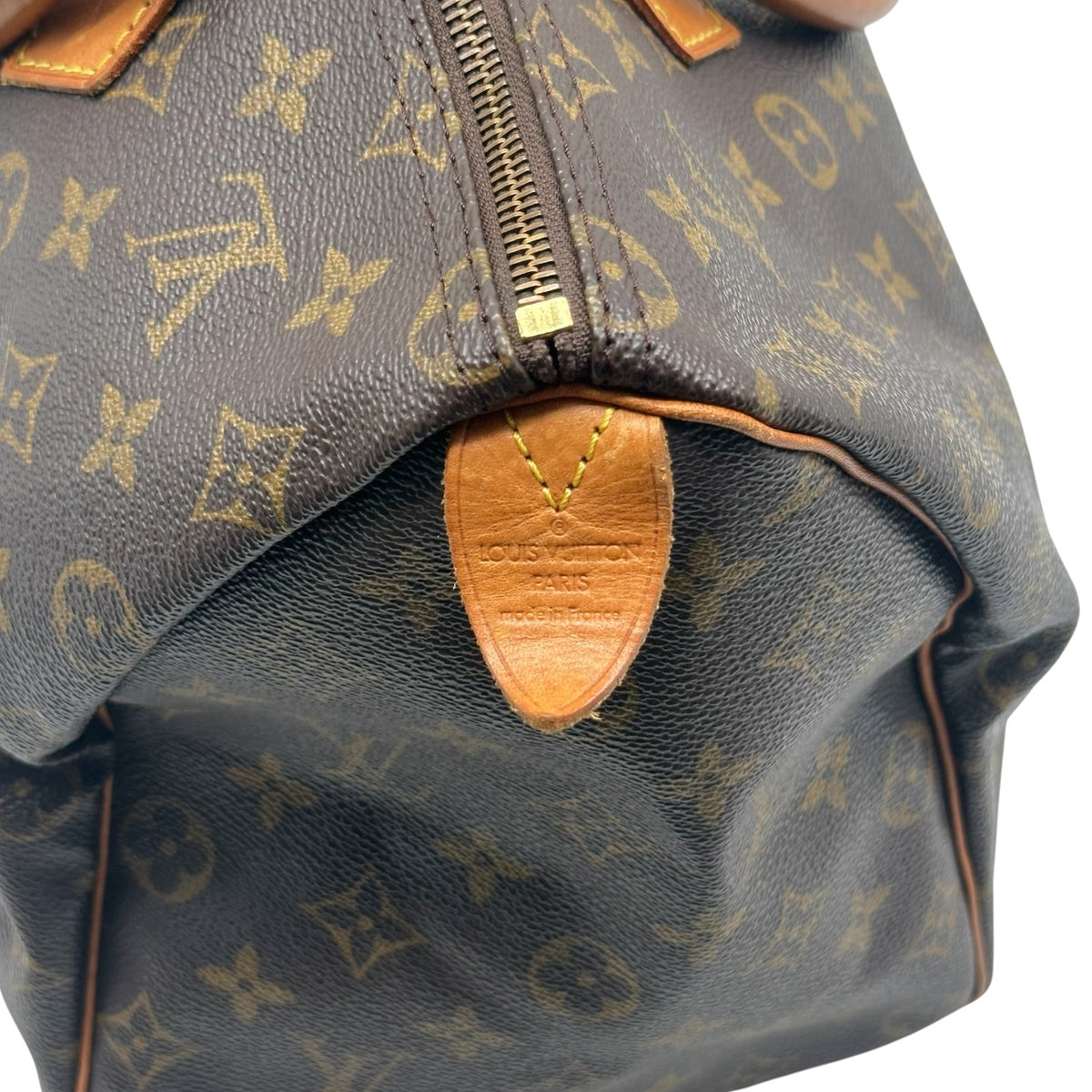 Louis Vuitton Speedy 30 Handbag Brown Monogram Canvas