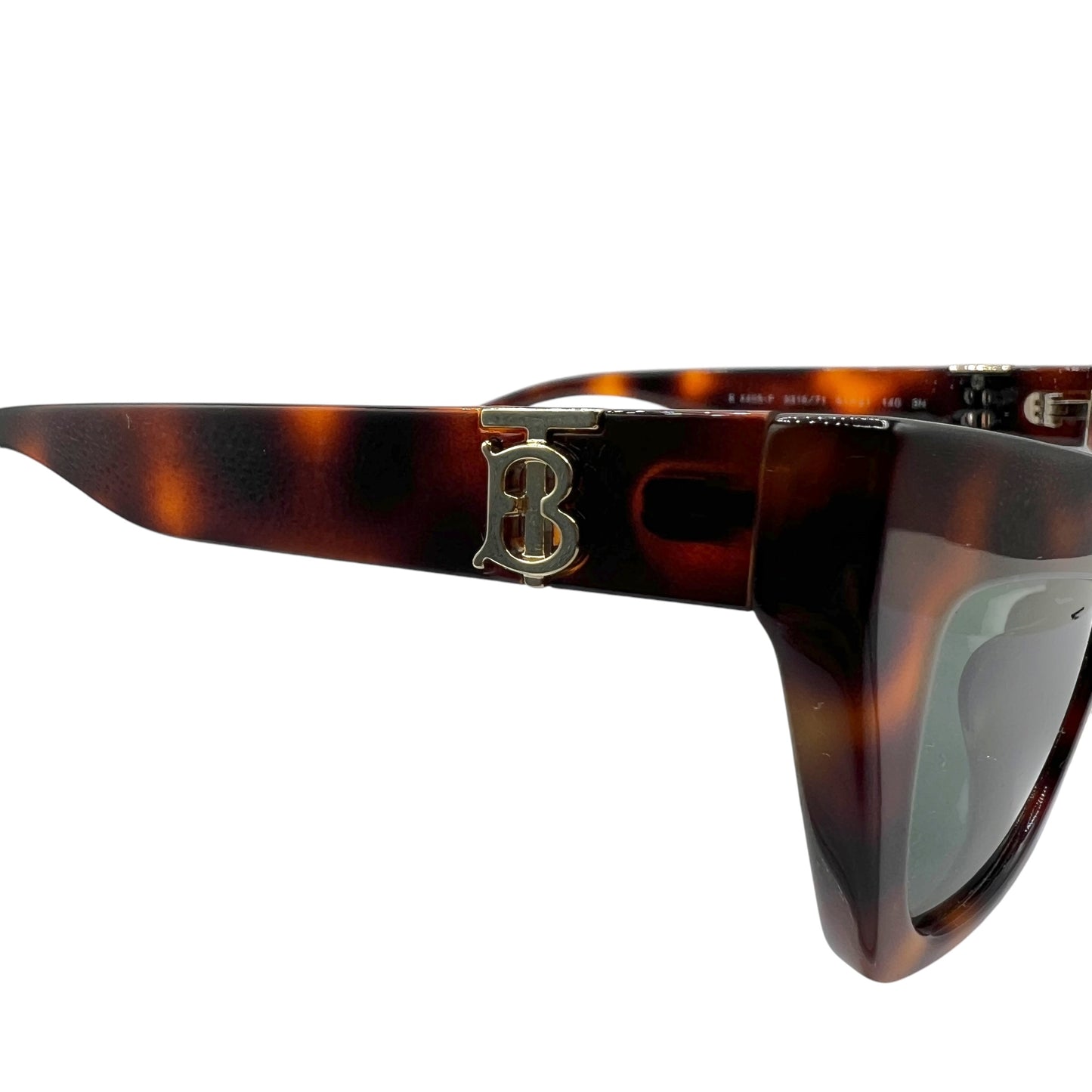 Burberry 4405-F Brown Tortoise Cat Eye Sunglasses w/ Case & Box
