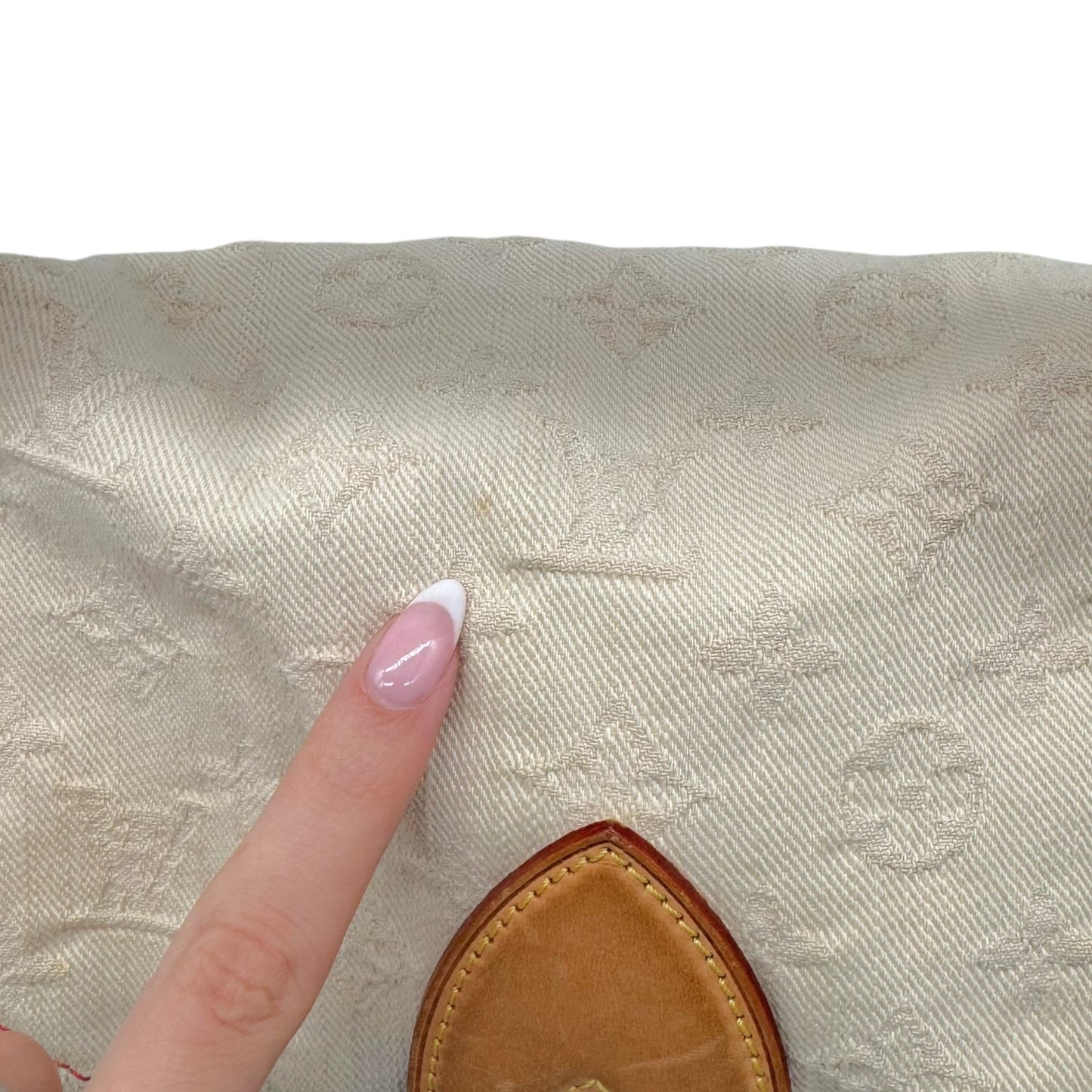 Louis Vuitton Blue Denim Monogram Ombre Sunshine Bag - Outfit Repeater