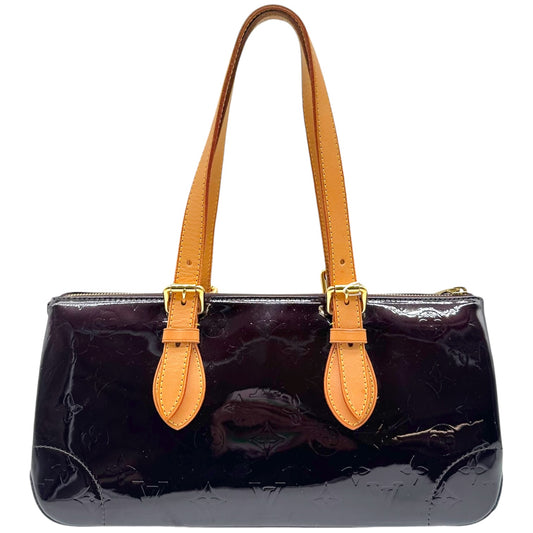 Louis Vuitton Burgundy Patent Vernis Shoulder Bag