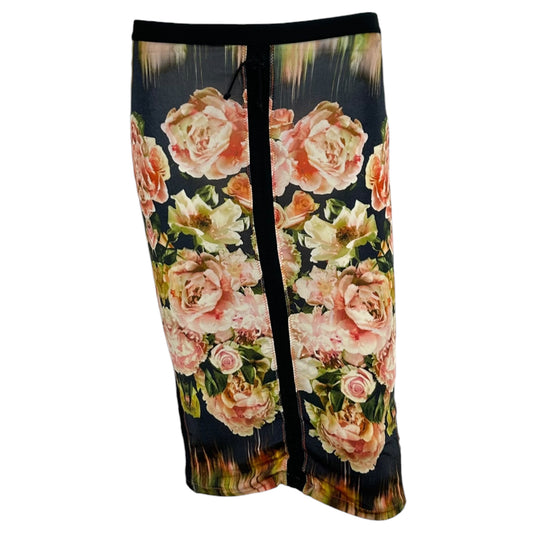 Jean Paul Gaultier Floral Print Tie Waist Midi Skirt - Outfit Repeater