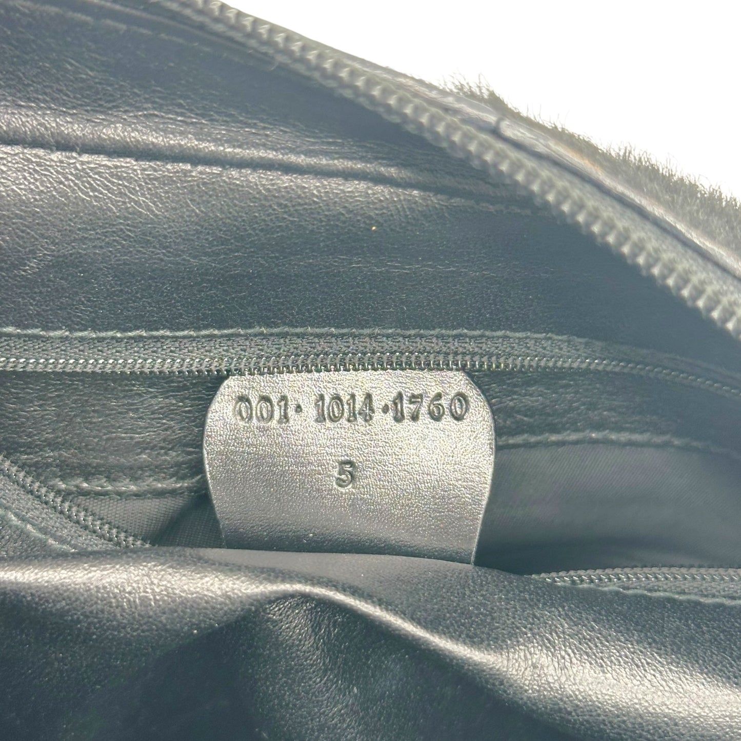Gucci Shoulder Bag Black Ponyhair Rectangle Design