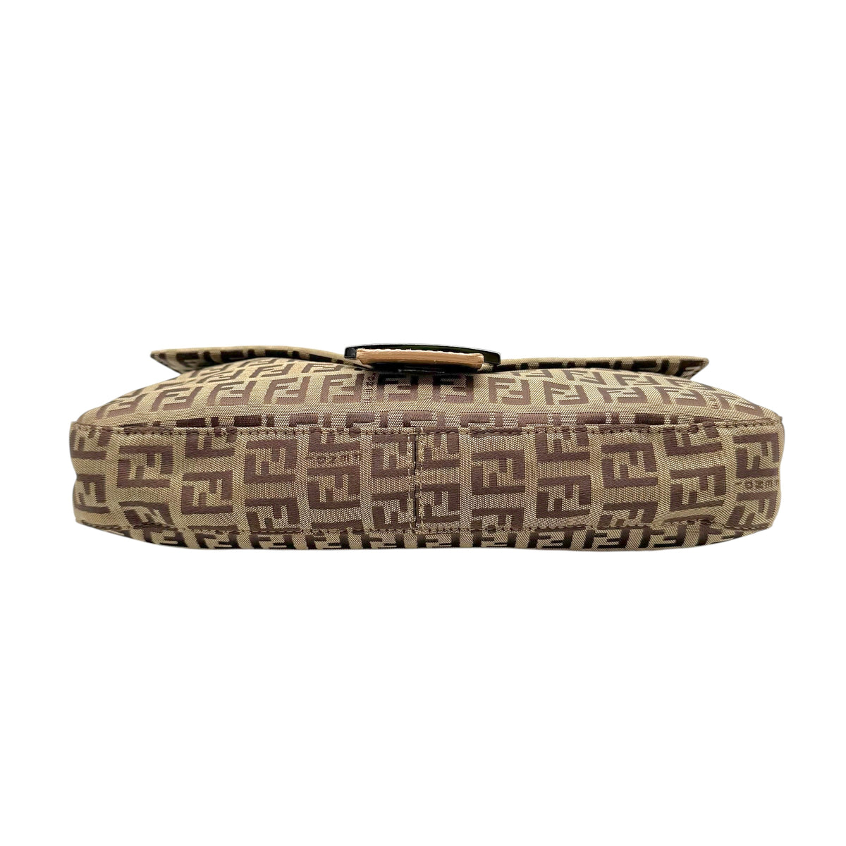 Fendi Baguette Bag Tan Zucchino Monogram
