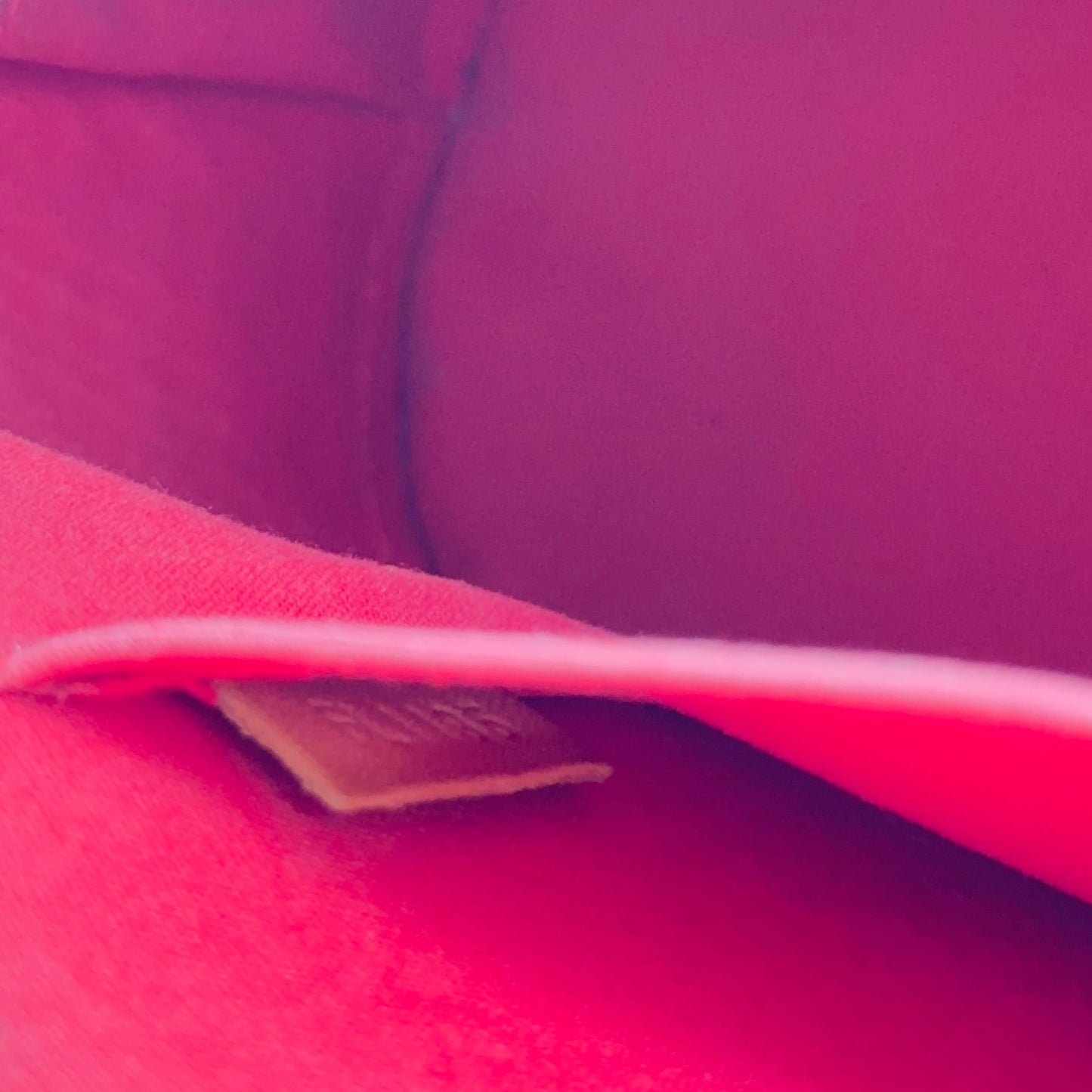 Louis Vuitton Red Vernis Alma BB 2-Way Bag