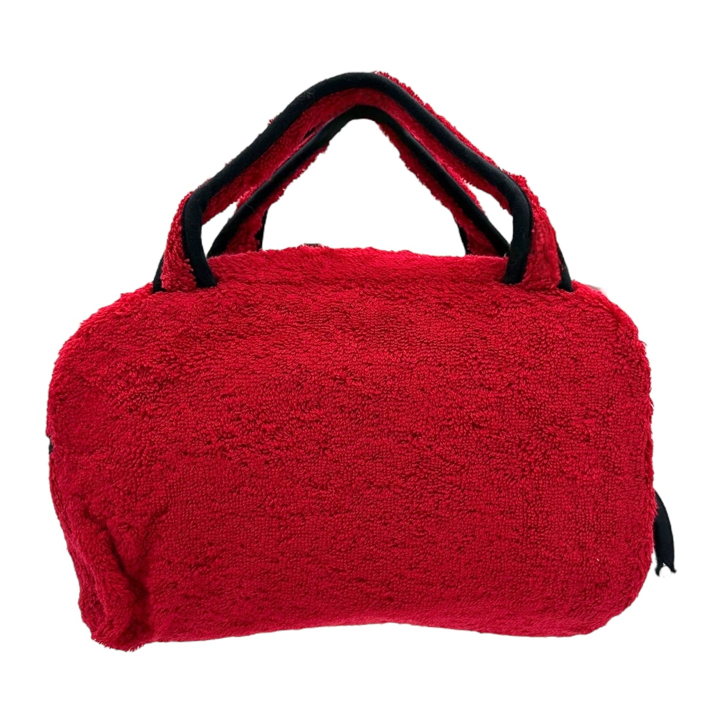Christian Dior Black & Red J'Adore Dior Terry Mini Bag