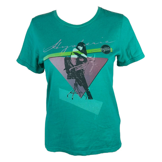 Hysteric Glamour Green Triangle T-shirt