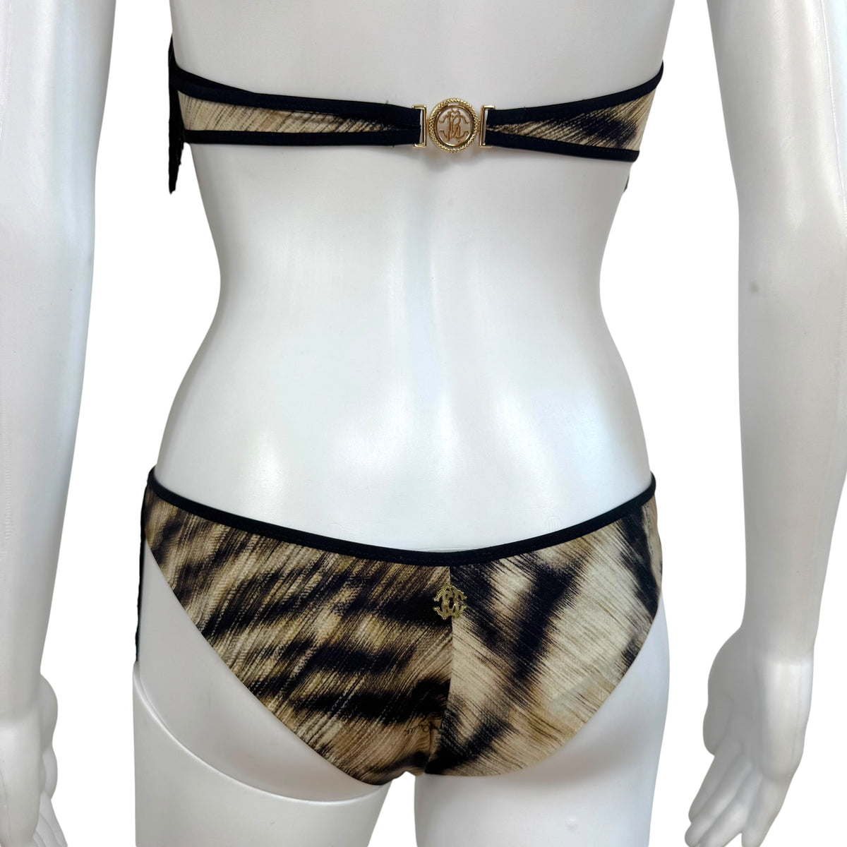 Roberto Cavalli Tiger Print Monokini One-Piece Swimsuit