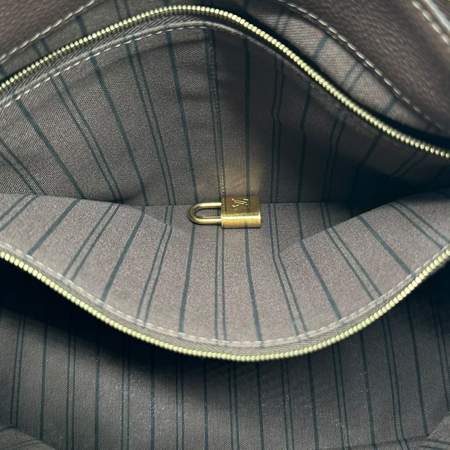 Louis Vuitton Brown Suede Empreinte Audacieuse PM Hobo Bag