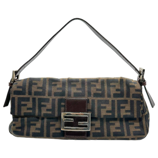 Fendi East West Zucca Baguette Bag