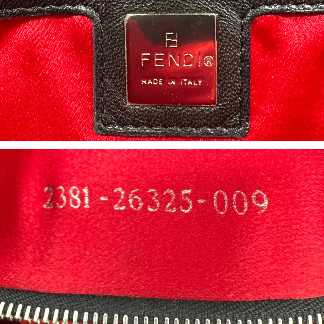 Fendi Black Leather & Stone Mama Baguette Bag - Outfit Repeater