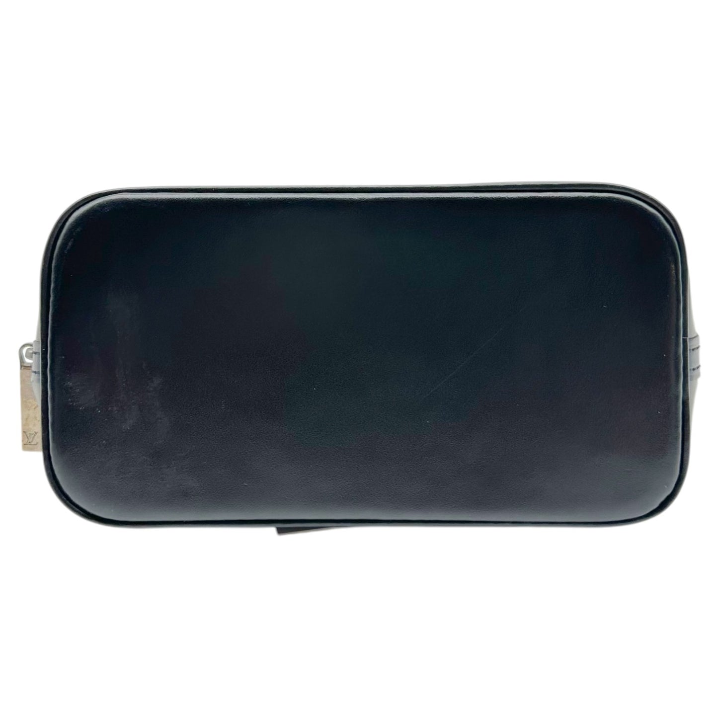 Louis Vuitton Micro Alma Bag Black Satin Monogram