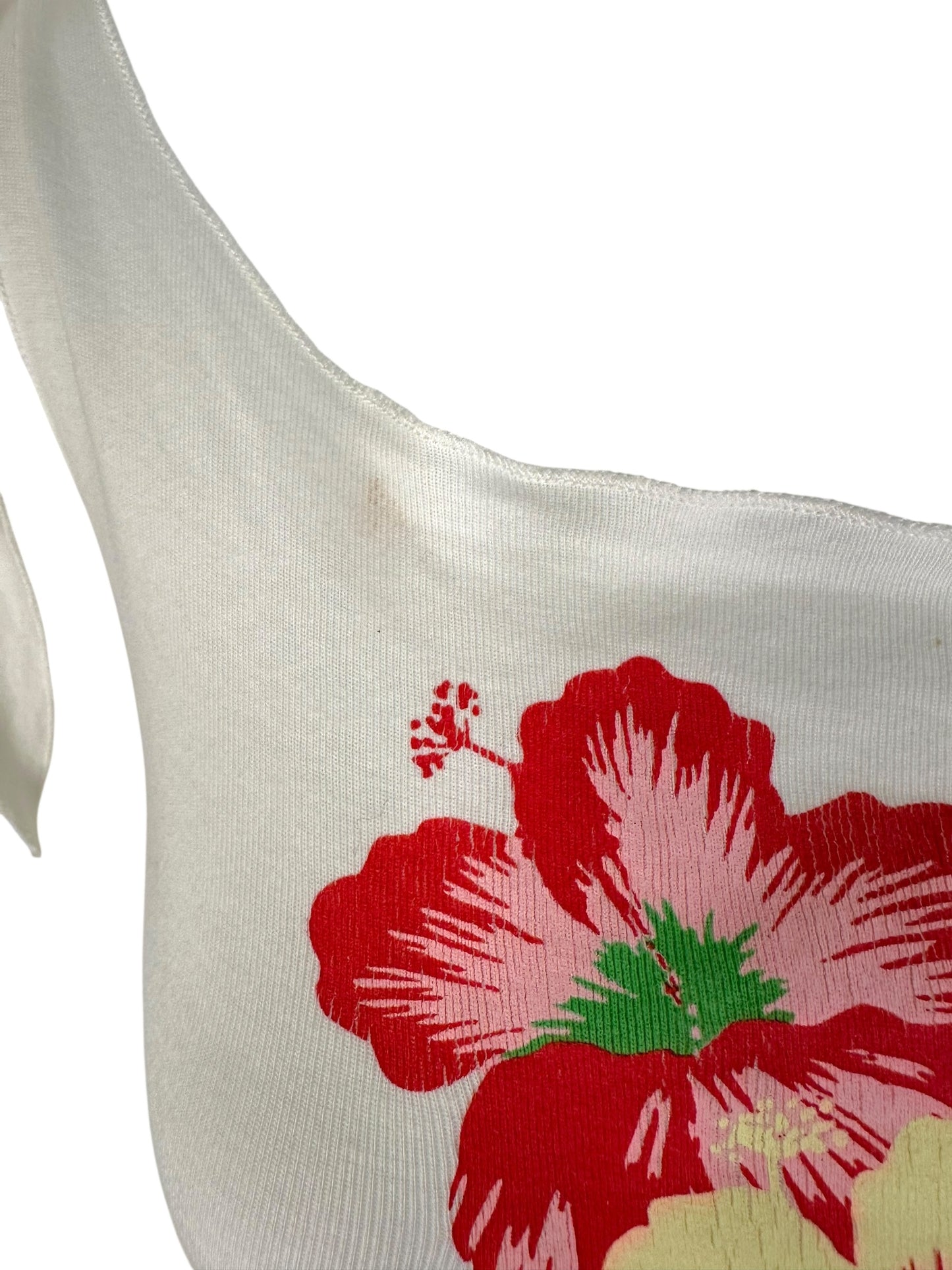 Juicy Couture Hibiscus Graphic Tank Top