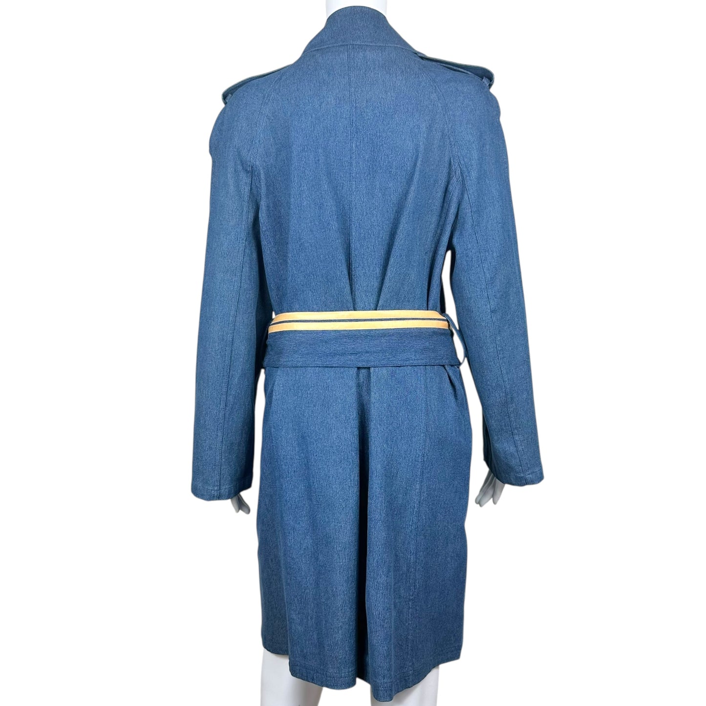 Christian Dior S/S 2002 Denim Trench Coat