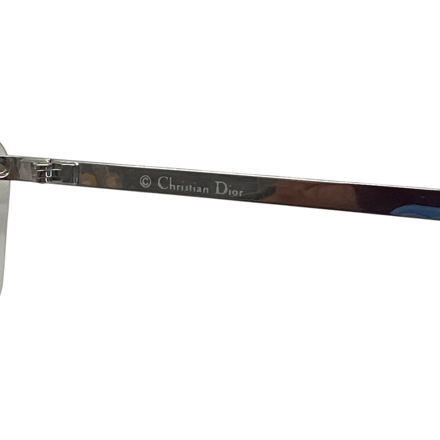 Christian Dior DiorPop Silver Rimless Sunglasses - Outfit Repeater