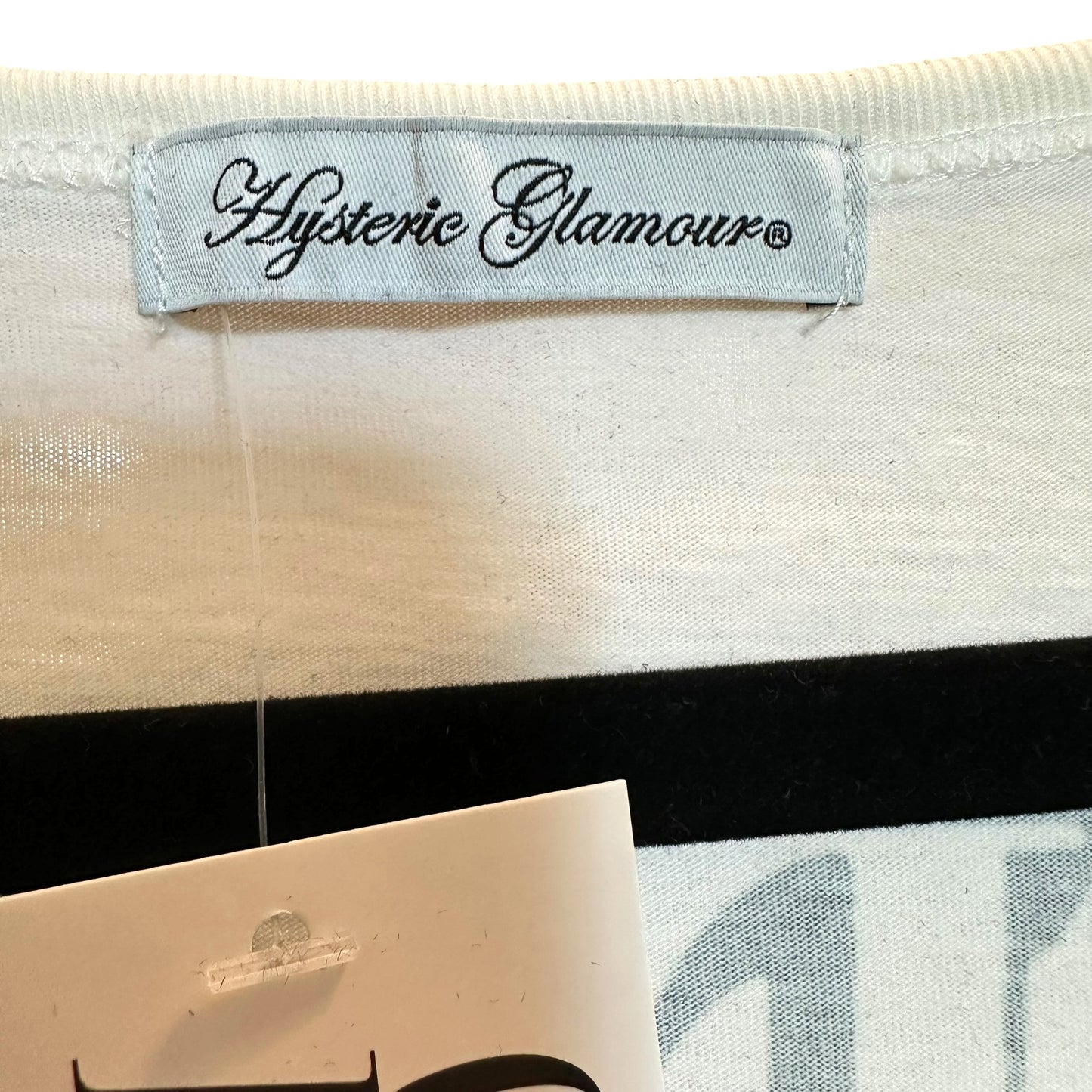 Hysteric Glamour Meet the Creeper White T-shirt