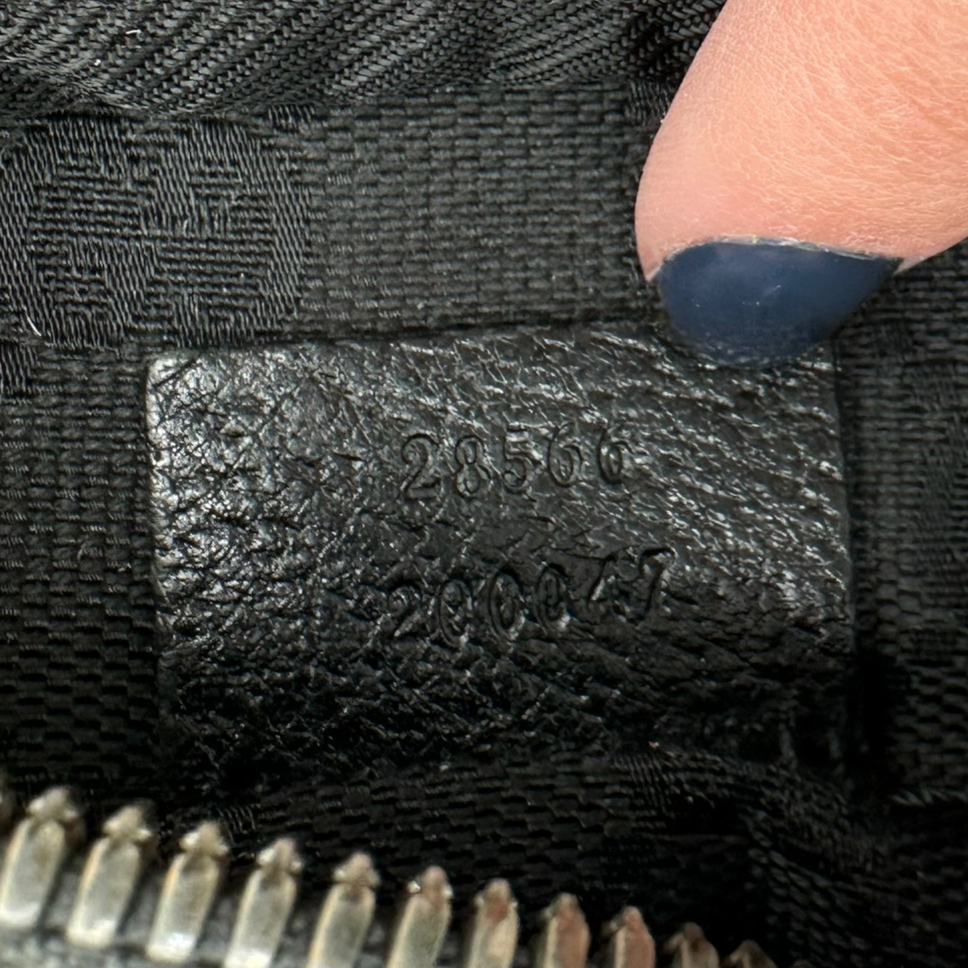 Gucci Black Monogram Canvas Fanny Pack - Outfit Repeater