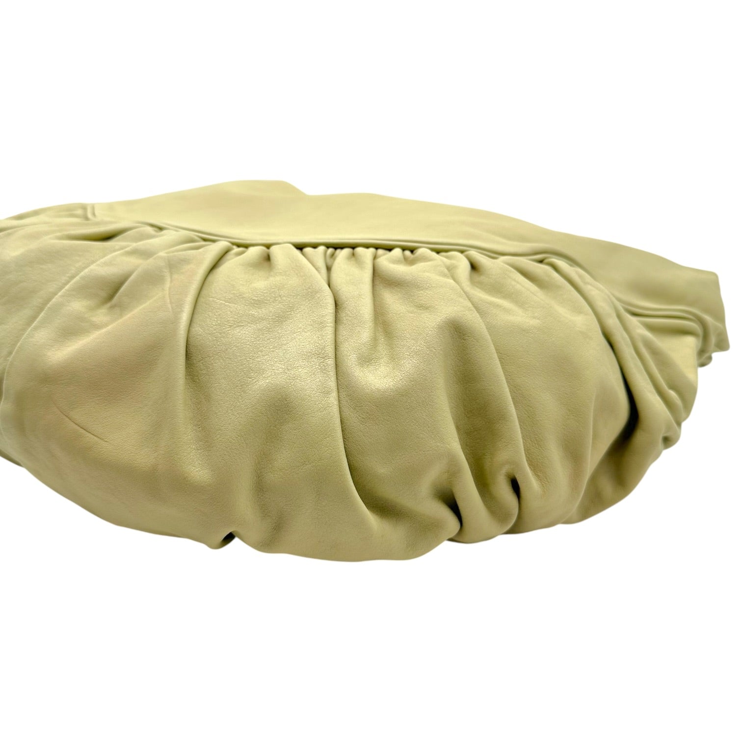 Christian Dior Ivory Leather Hobo Bag