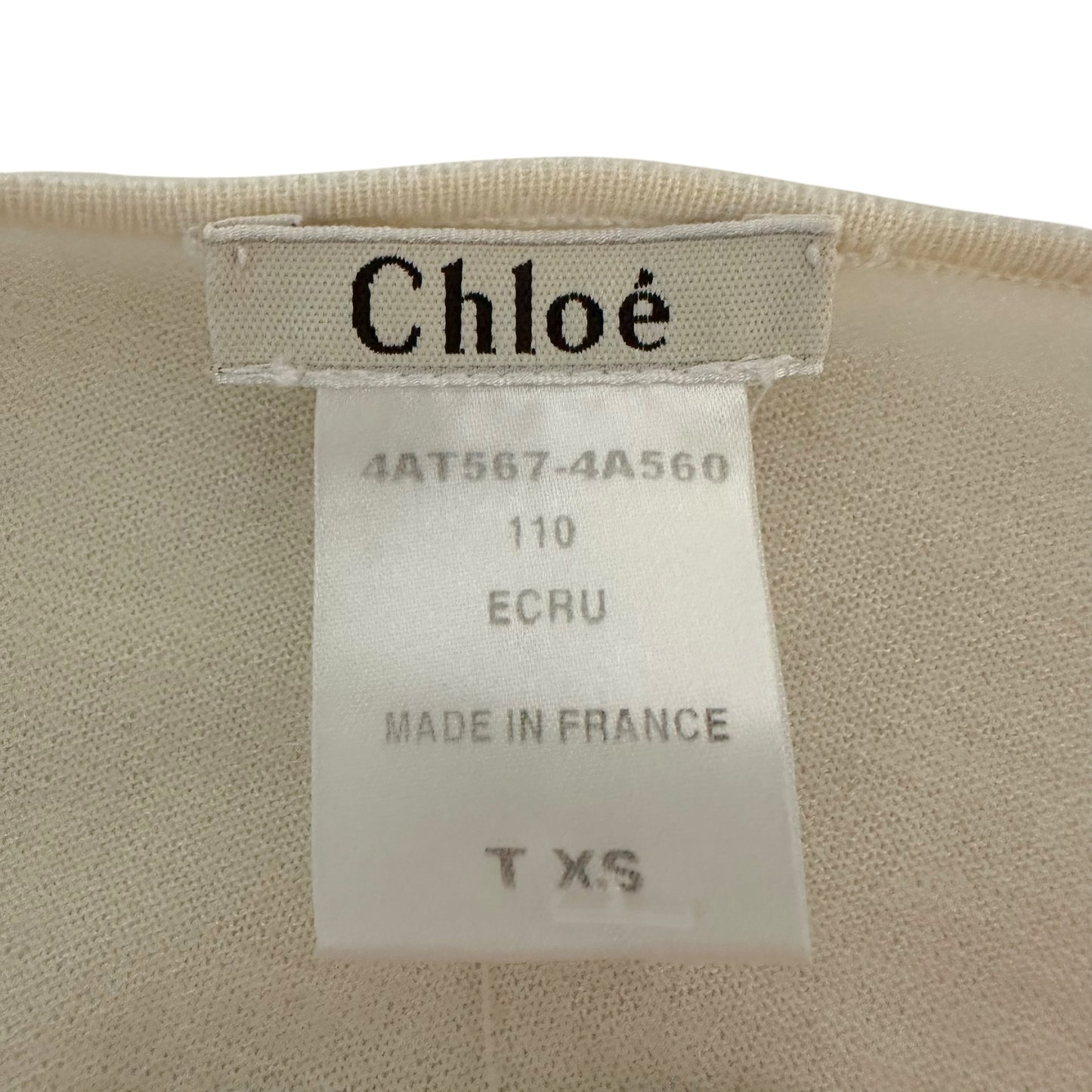 Chloe F/W 2004 Knit Peasant Blouse