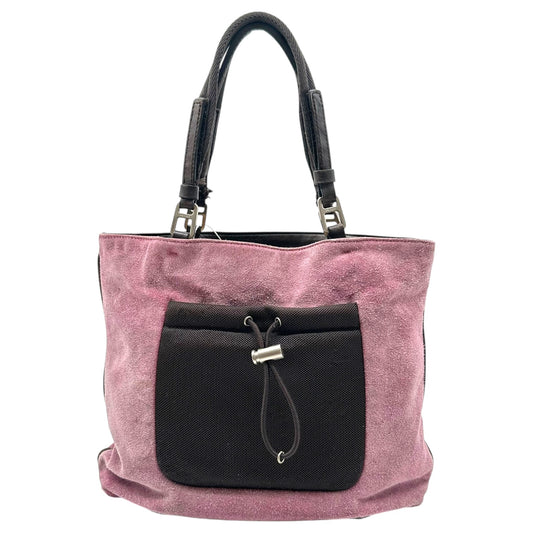 Prada Sport Pink Suede Mini Tote Bag