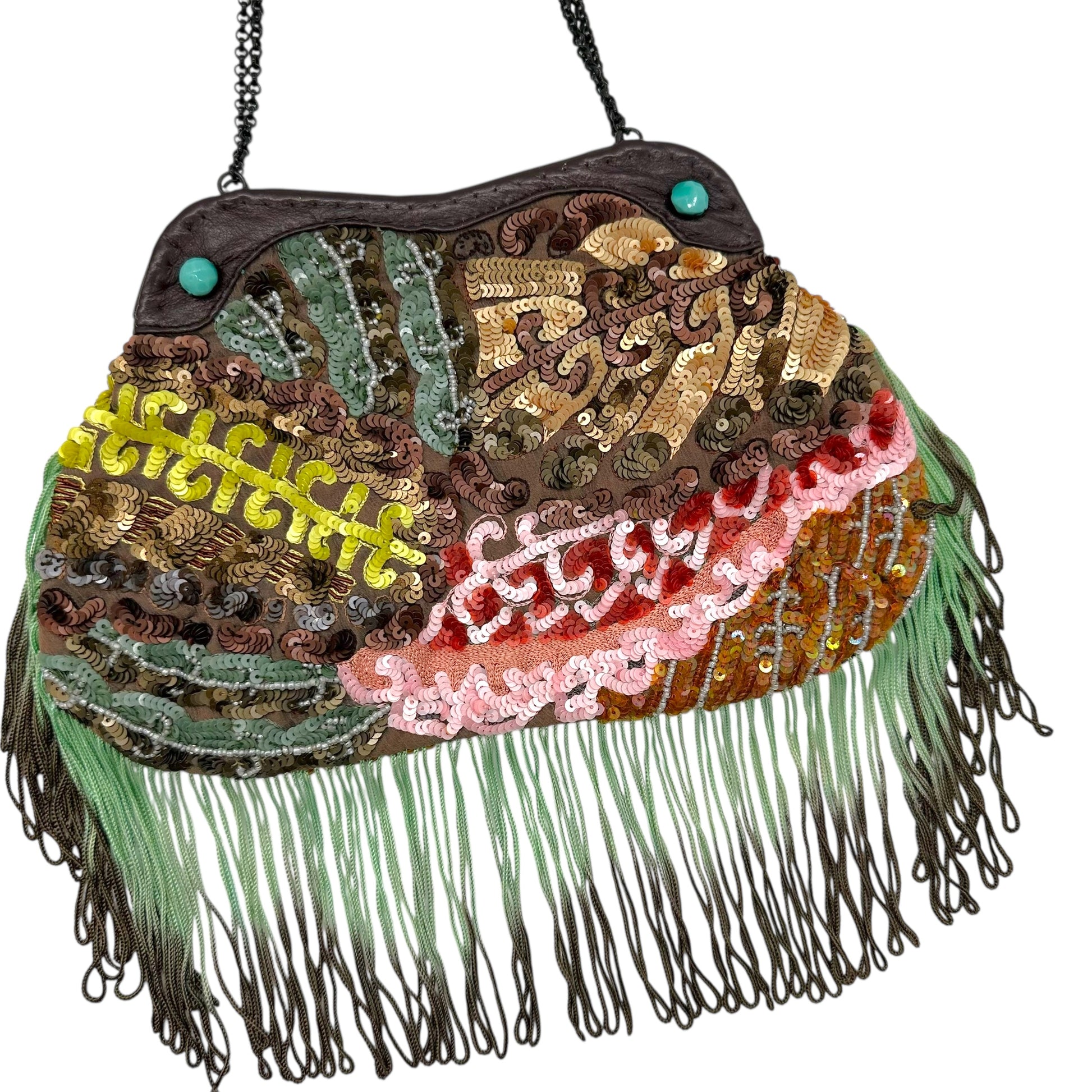Jamin Puech Multicolor Beaded Fringe Mini Bag - Outfit Repeater