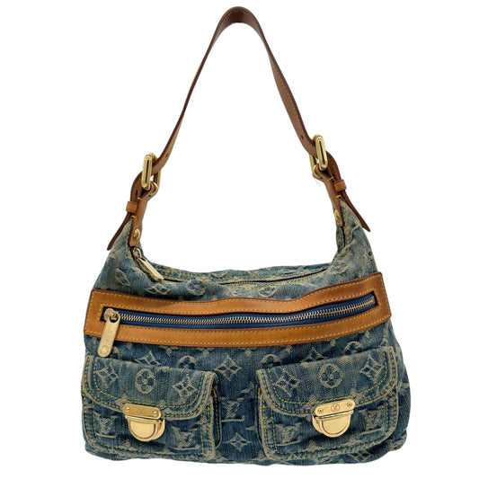 Louis Vuitton Blue Denim Baggy PM Shoulder Bag - Outfit Repeater