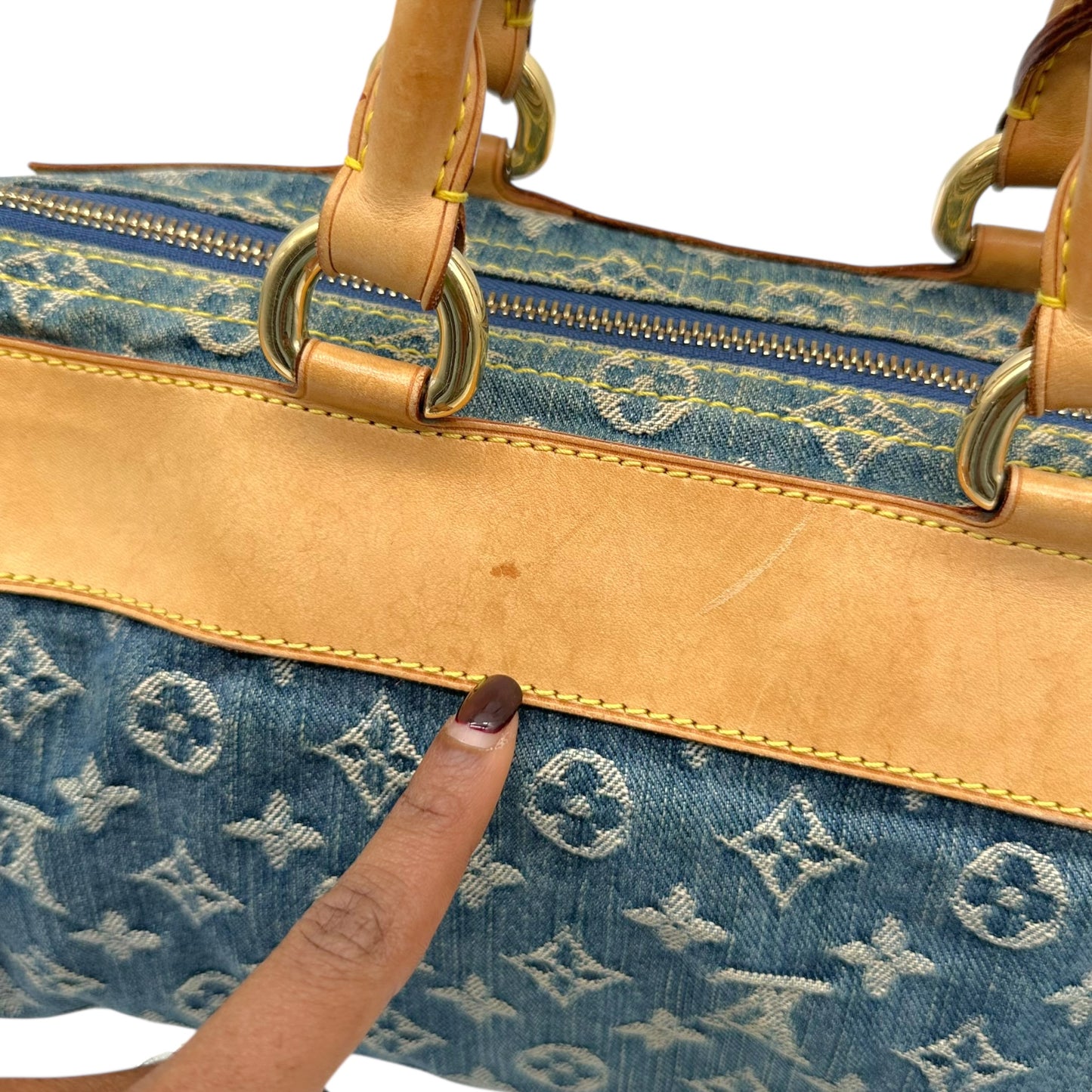 Louis Vuitton Denim Monogram Neo Speedy Bag