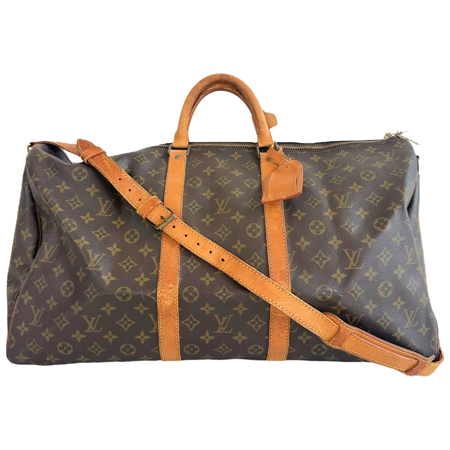 Louis Vuitton Monogram Bandouliere 55 Duffle Bag - Outfit Repeater