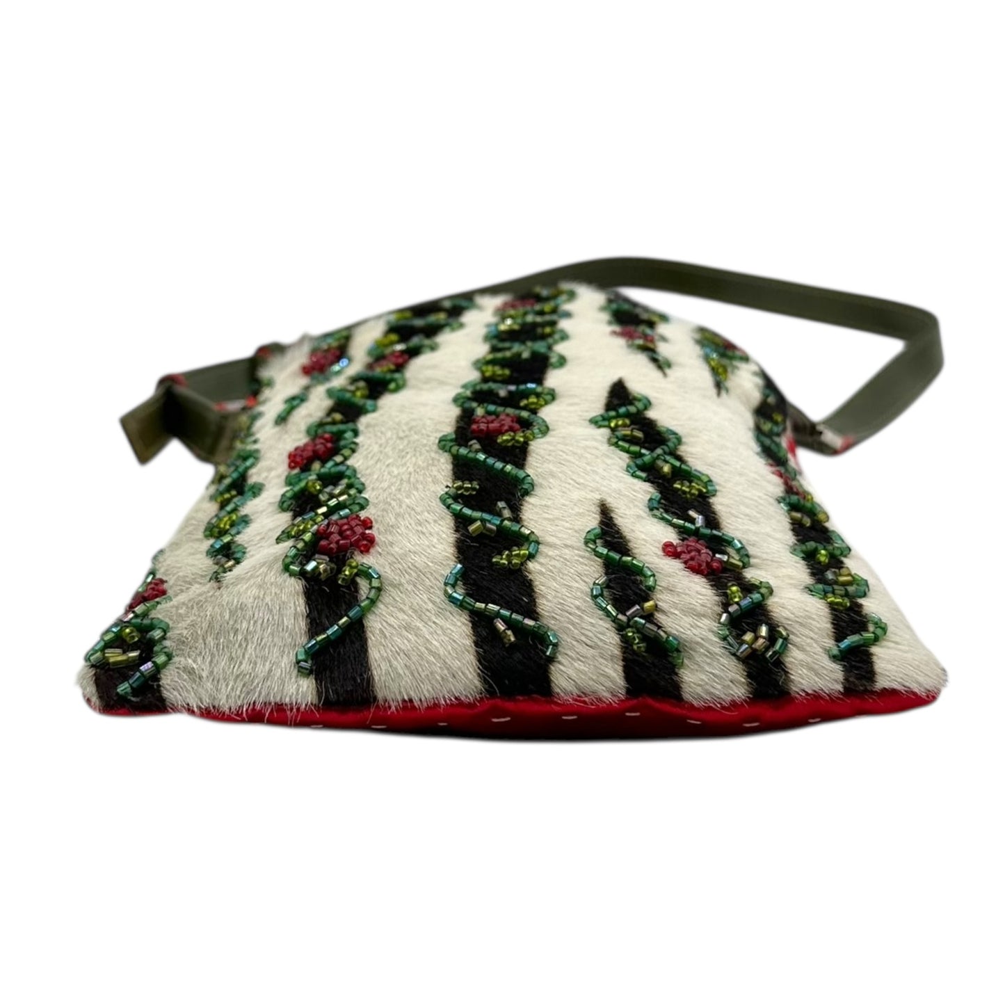 Valentino Garavani Beaded Leopard Print Waist Bag