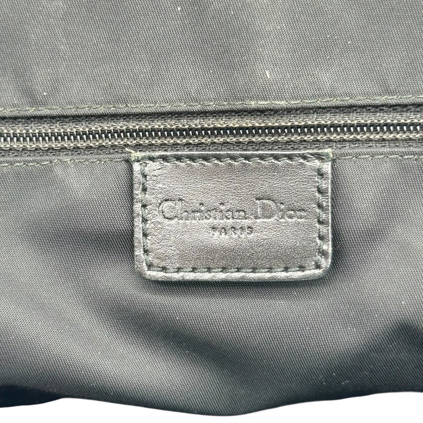Christian Dior Black Trotter Monogram Street Chic Bowler Bag