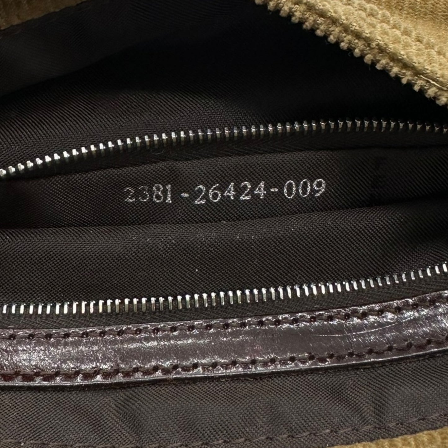 Fendi Brown Corduroy Baguette Bag - Outfit Repeater