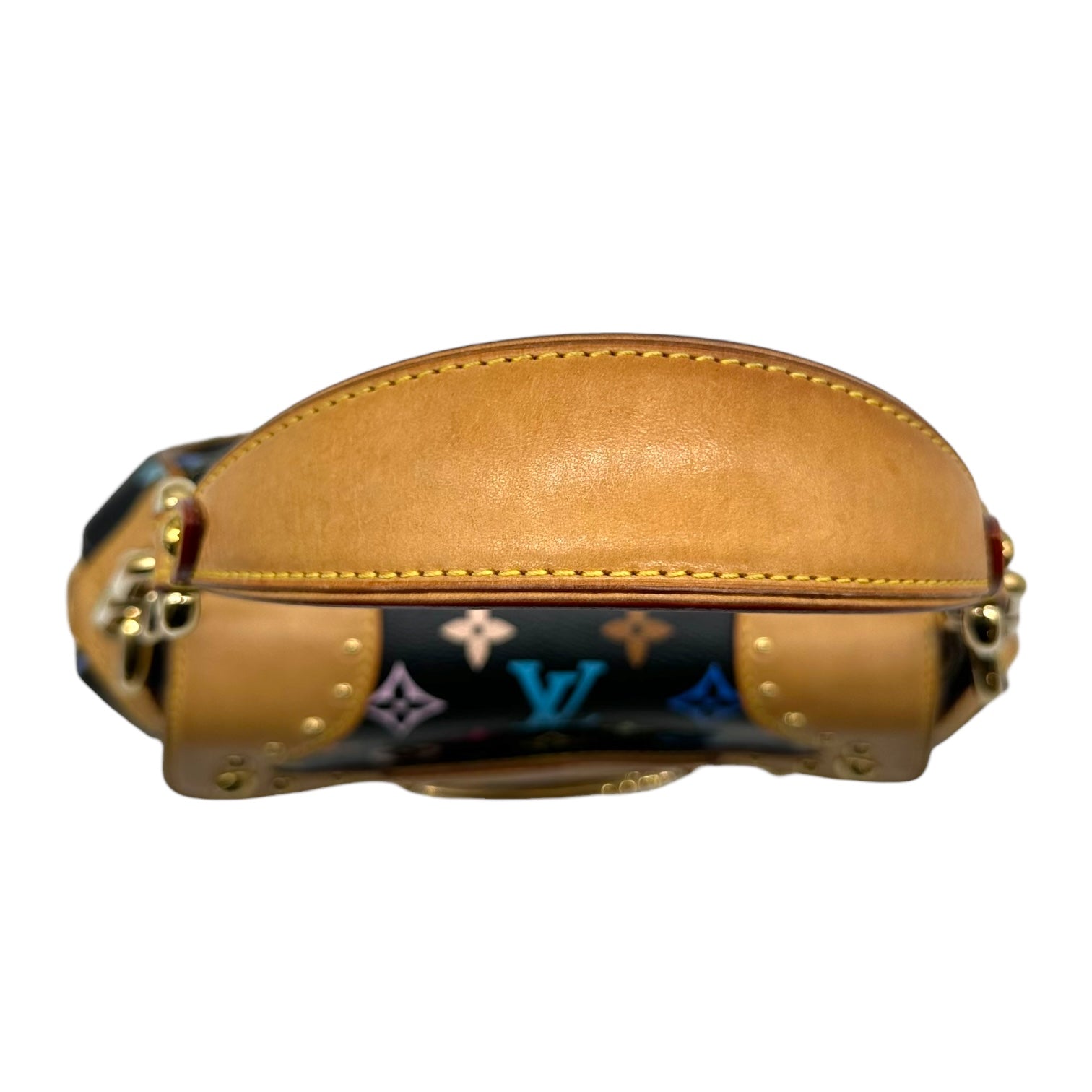 Louis Vuitton Shoulder Bag Black Multicolor Murakami