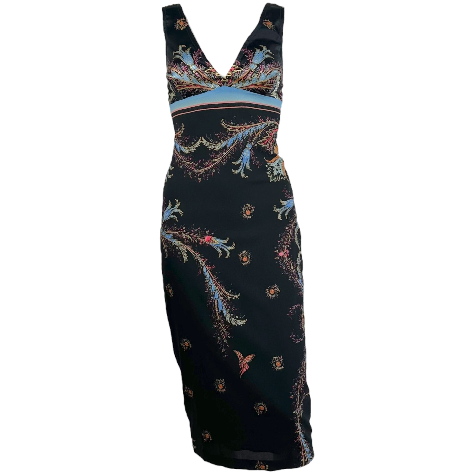 Roberto Cavalli Printed Silk Mini Dress Black Multicolor Outfit Repeater Roberto Cavalli Printed Silk Mini Dress Black Multicolor Outfit Repeater
