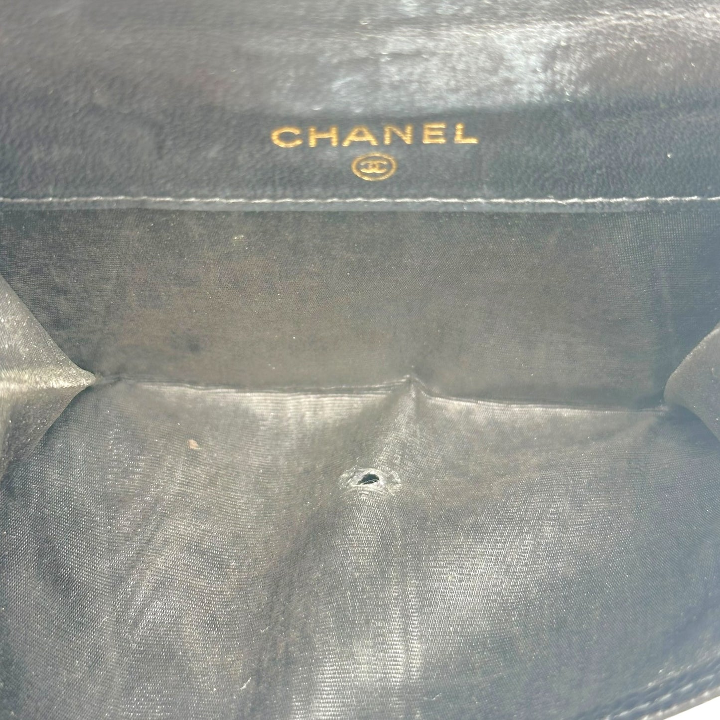 Chanel Black Caviar Bi-Fold Wallet