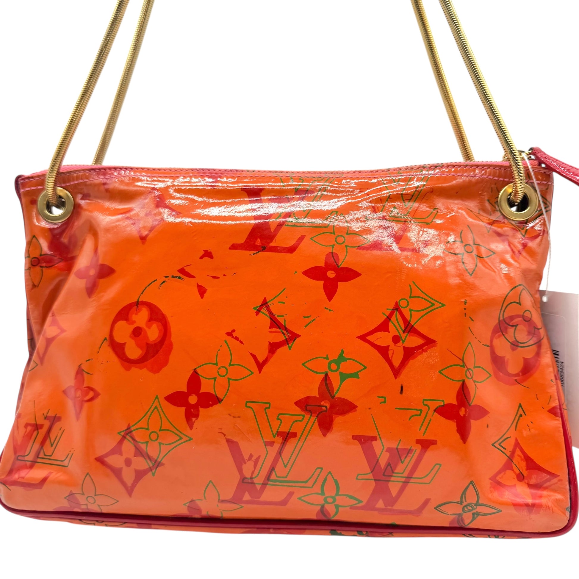 Louis Vuitton x Richard Prince 2008 Orange Bonbon Pochette Bag - Outfit Repeater