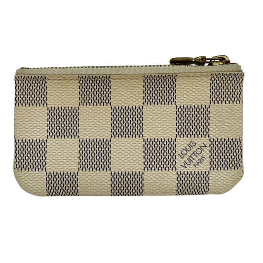 Louis Vuitton White Damier Key Pouch