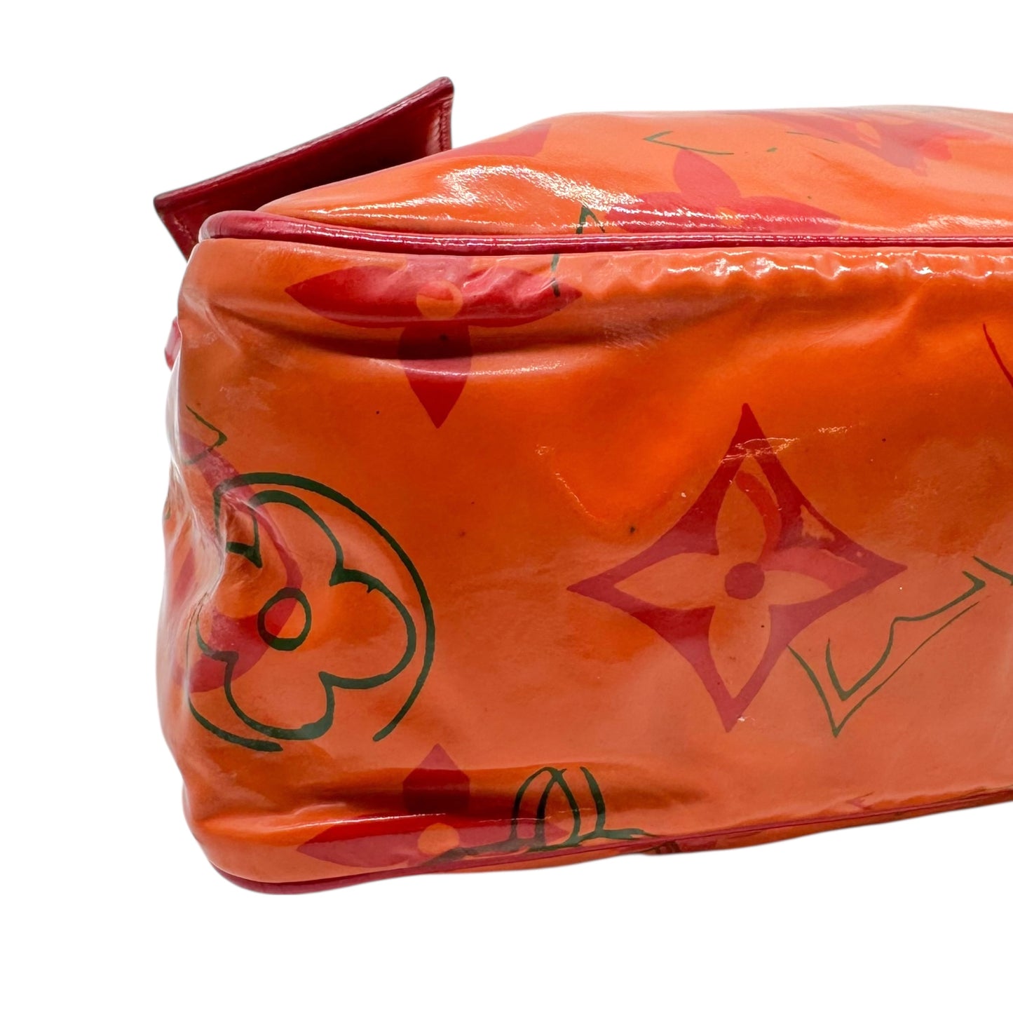 Louis Vuitton x Richard Prince 2008 Orange Bonbon Pochette Bag - Outfit Repeater