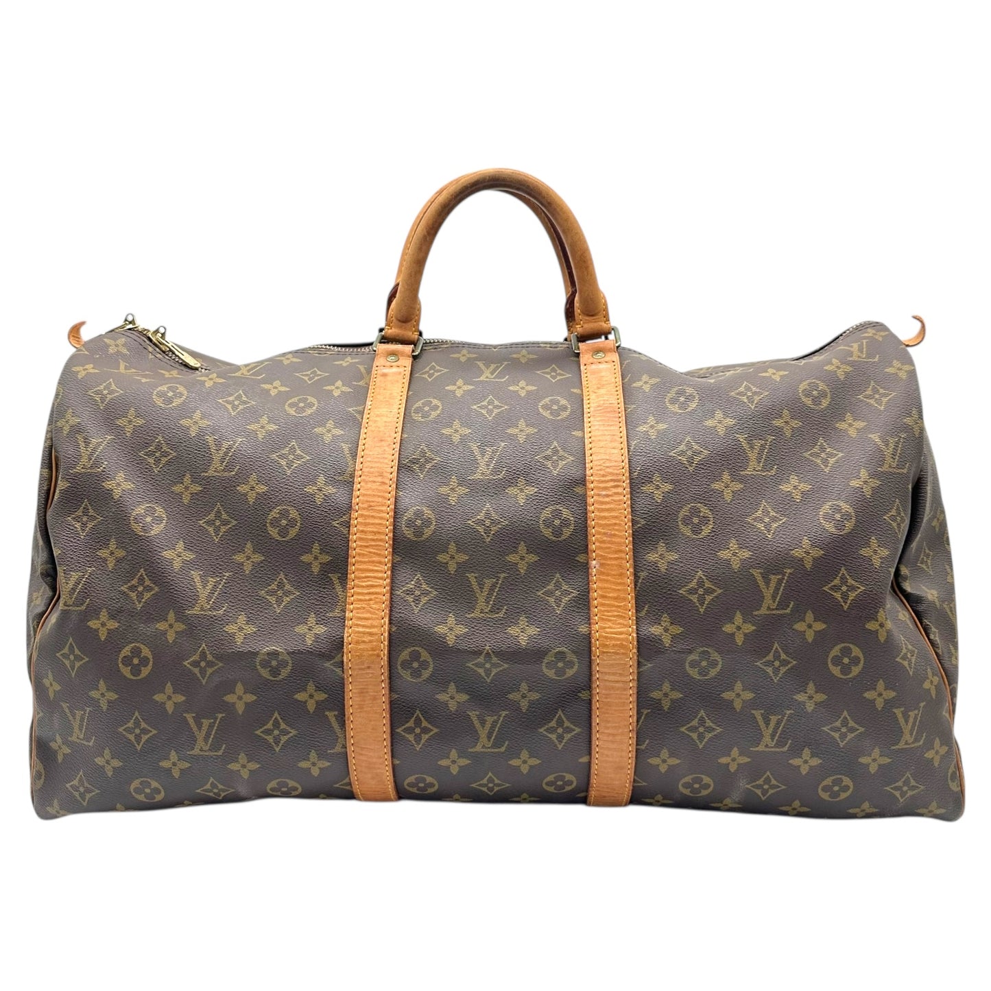 Louis Vuitton Classic Monogram Keepall 55 Duffle Bag - Outfit Repeater