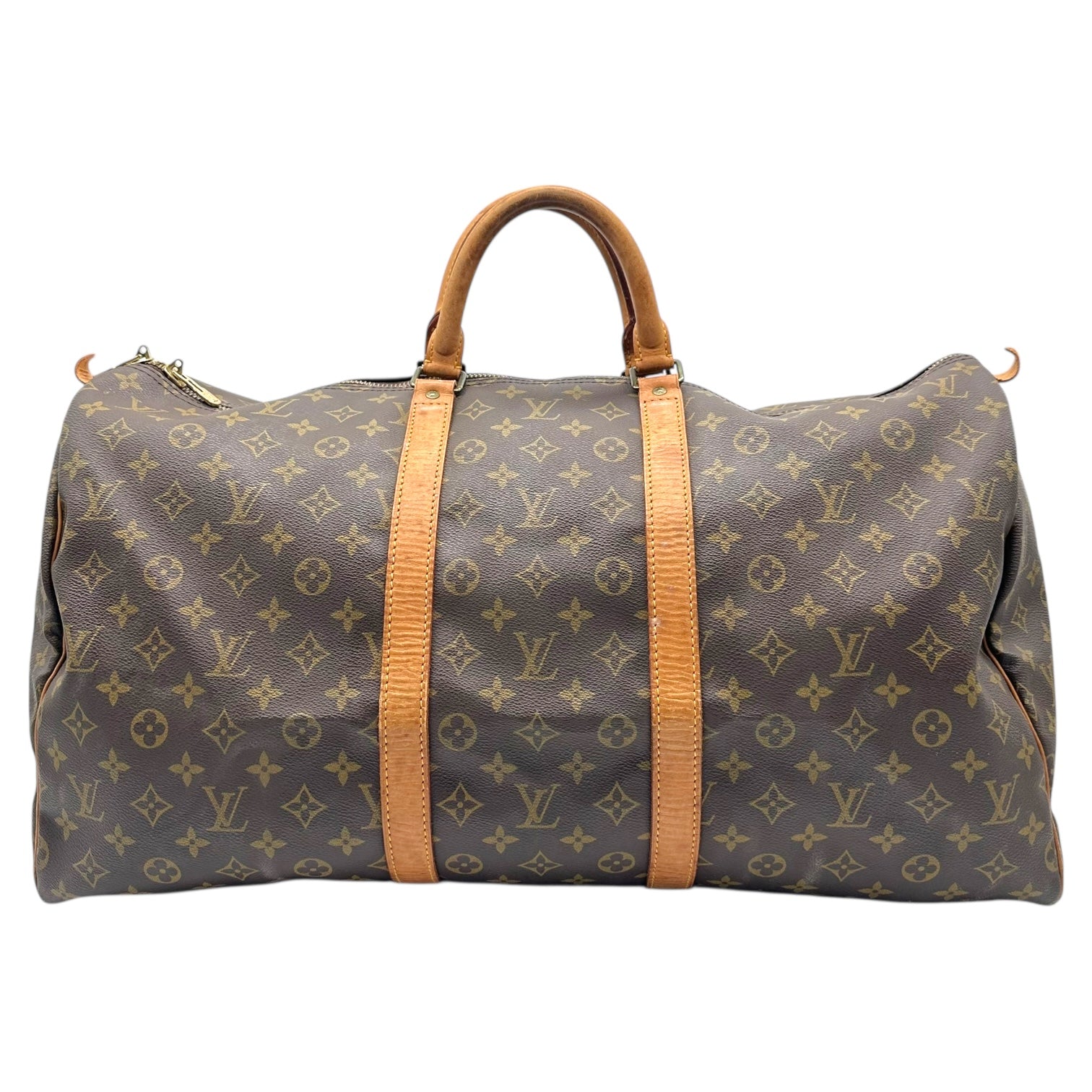 Louis Vuitton Classic Monogram Keepall 55 Duffle Bag - Outfit Repeater