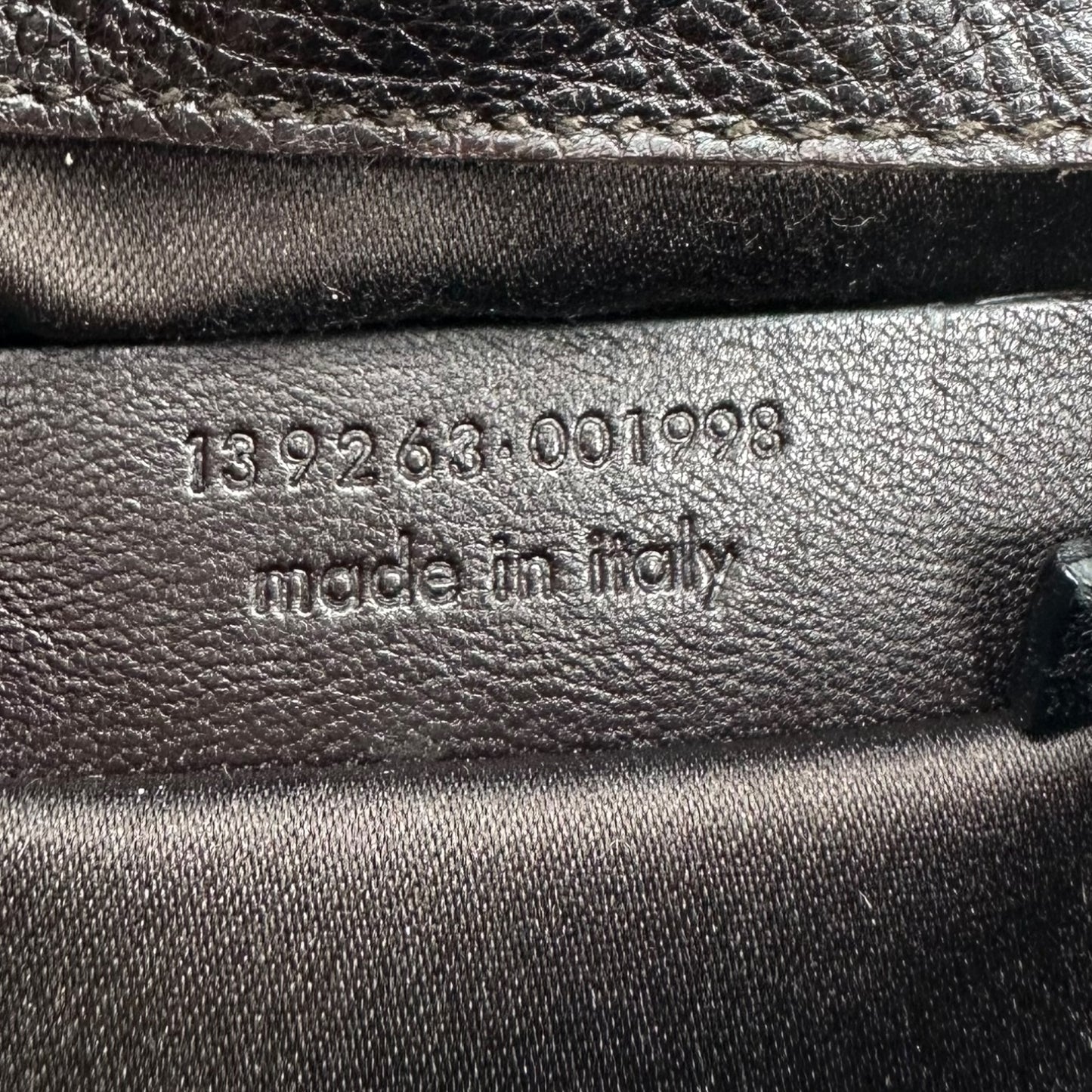 Yves Saint Laurent Rive Gauche Black Leather Hoop Shoulder Bag - Outfit Repeater