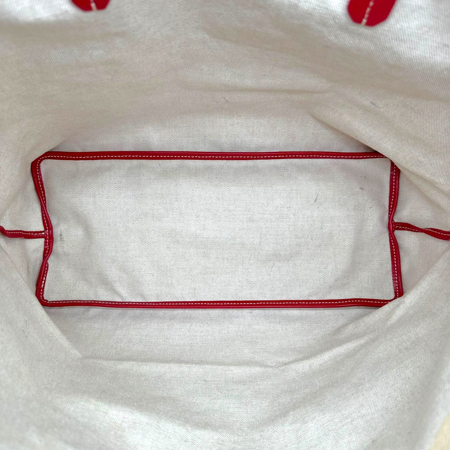 Goyard Red Saint Louis PM Medium Tote Bag