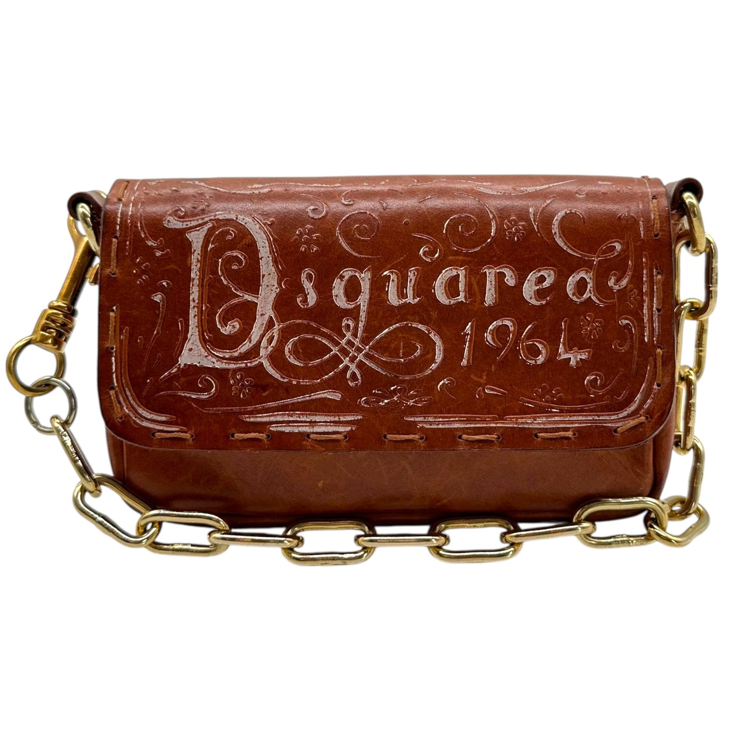 Dsquared2 Mini Leather Logo Bag - Outfit Repeater