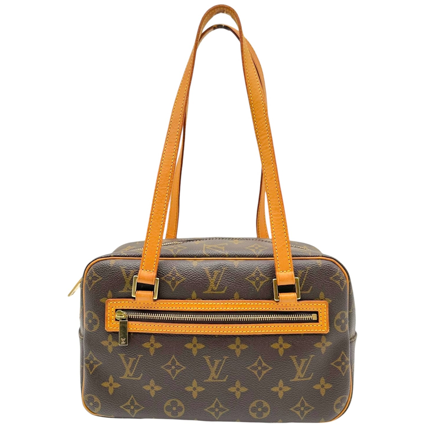 Louis Vuitton Brown Classic Monogram Cite MM Shoulder Bag