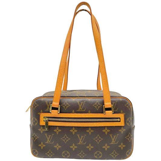 Louis Vuitton Brown Classic Monogram Cite MM Shoulder Bag
